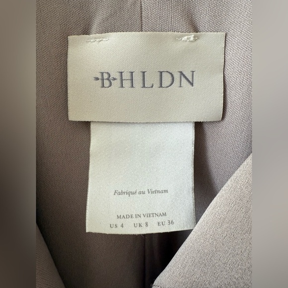BHLDN Midi Wrap Dress Size 4 - Picture 4 of 10